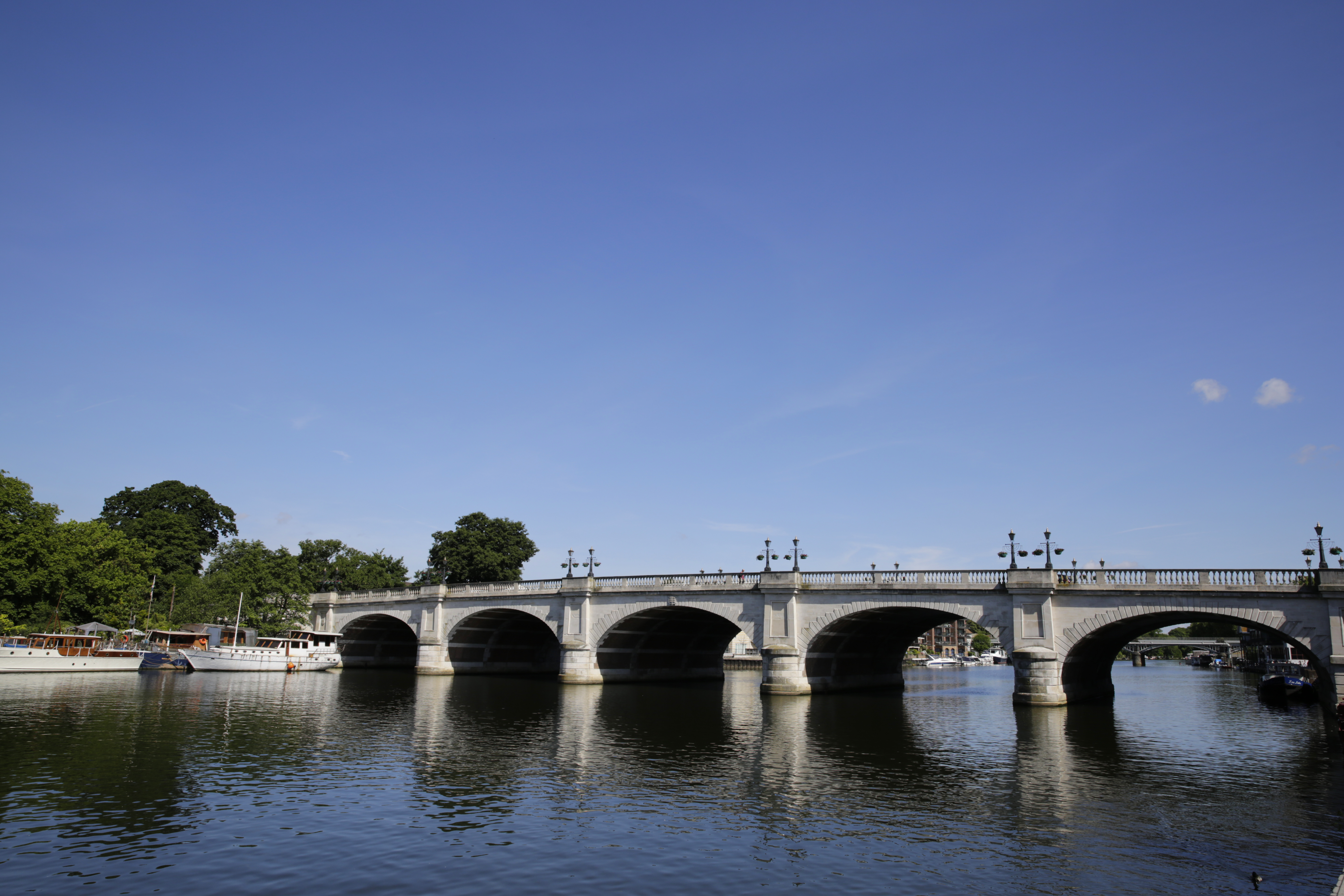 Kingston Bridge and the River Thames