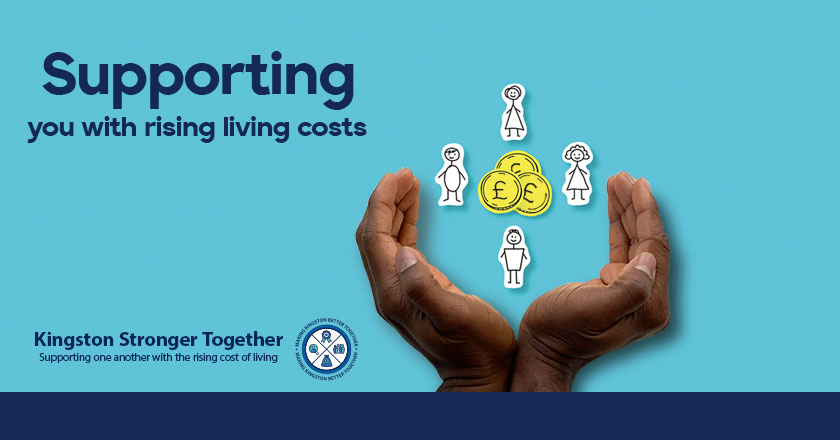 Supporting you with rising living costs graphic