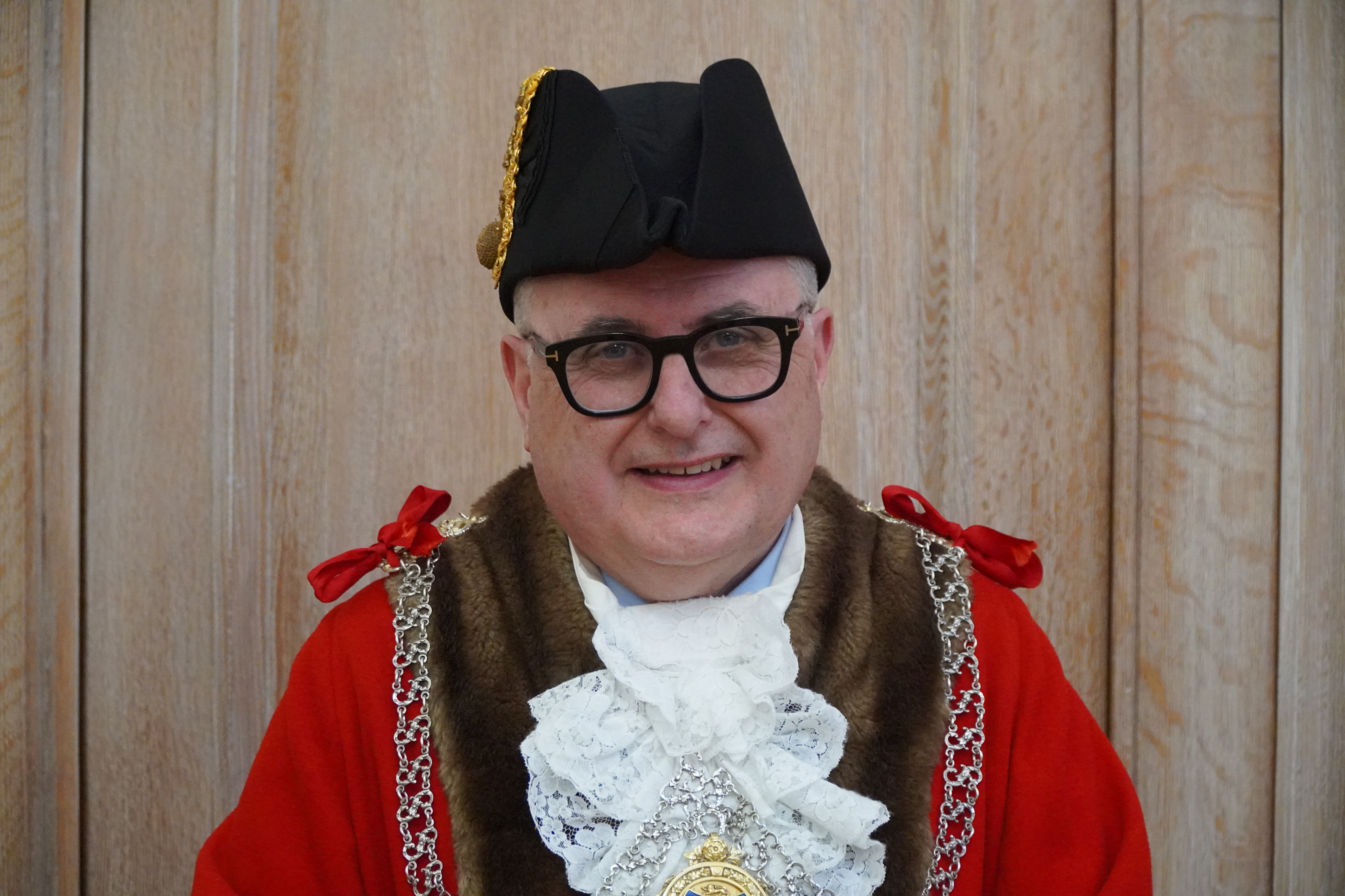 A photo of Councillor Noel Hadjimichael, Mayor of the Royal Borough of Kingston upon Thames