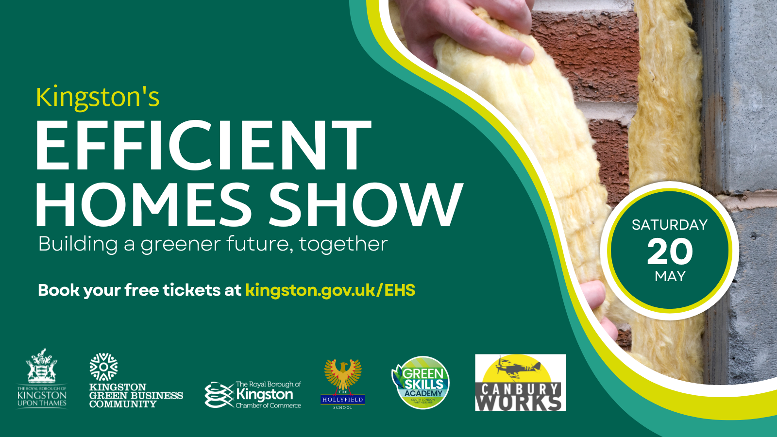 Kingston's Efficient Homes Show - Saturday 20 May