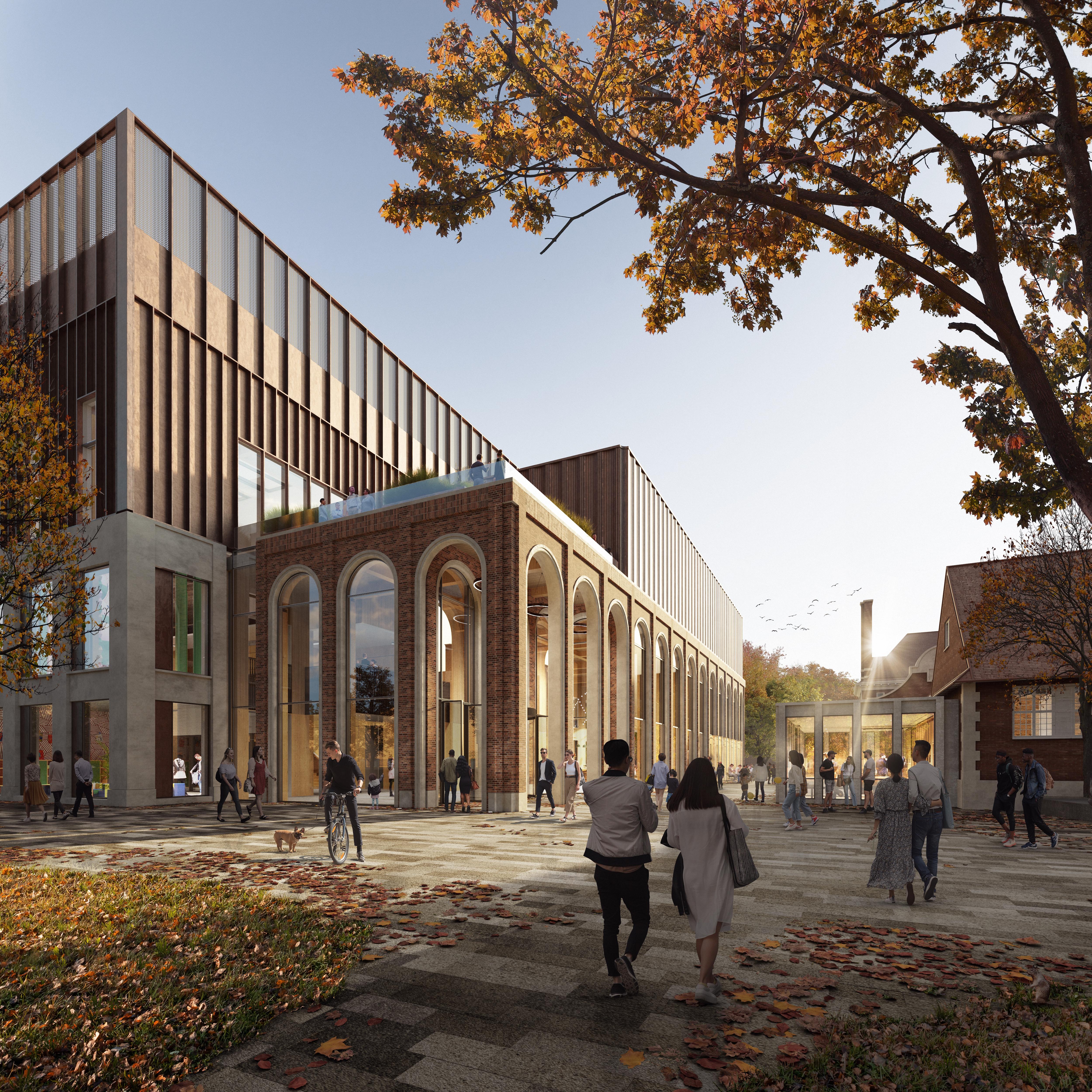 CGI of proposals for Kingston's new community leisure facility