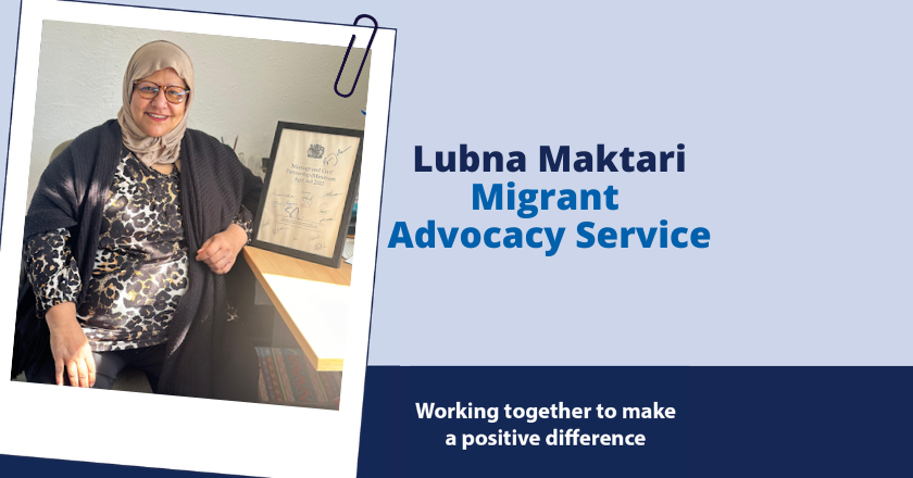 Photo of Lubna Maktari - Migrant Advocacy Service