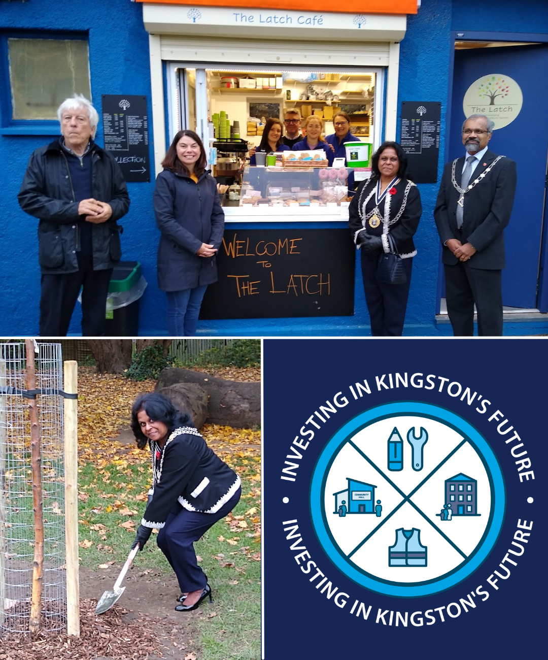 Mayor opening Latchmere Rec cafe