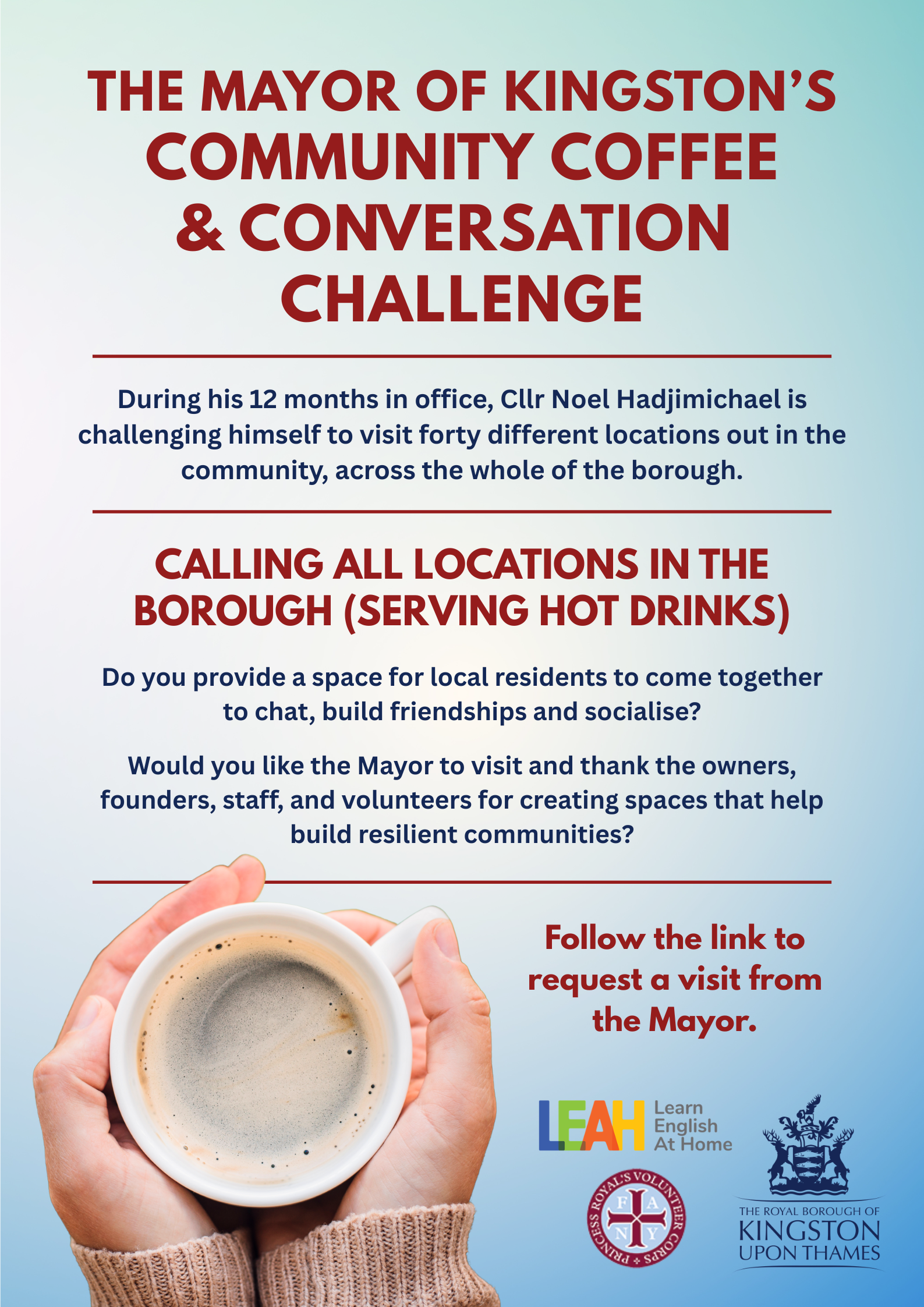 Poster for Mayor's challenge
