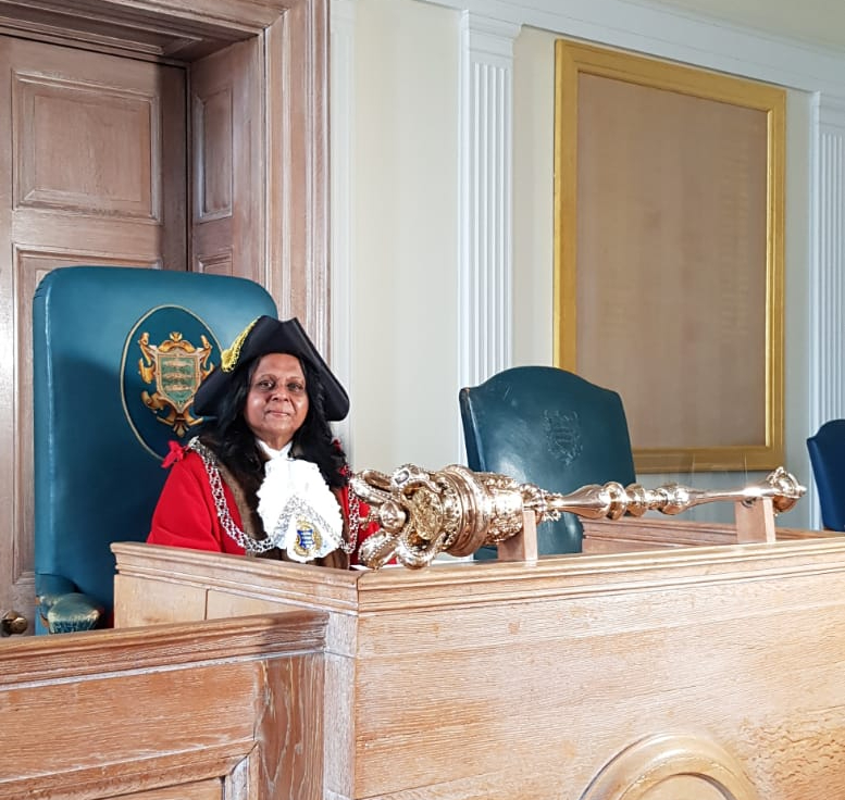 Mayor of Kingston, Councillor Sushila Abraham