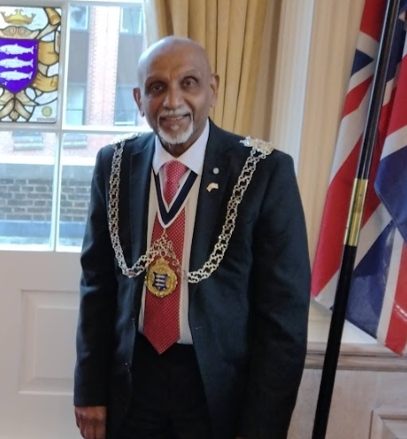 Mayor of Kingston, Cllr Yogan Yoganathan