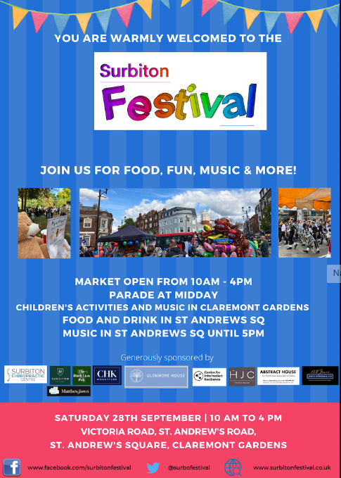 Surbiton Festival leaflet
