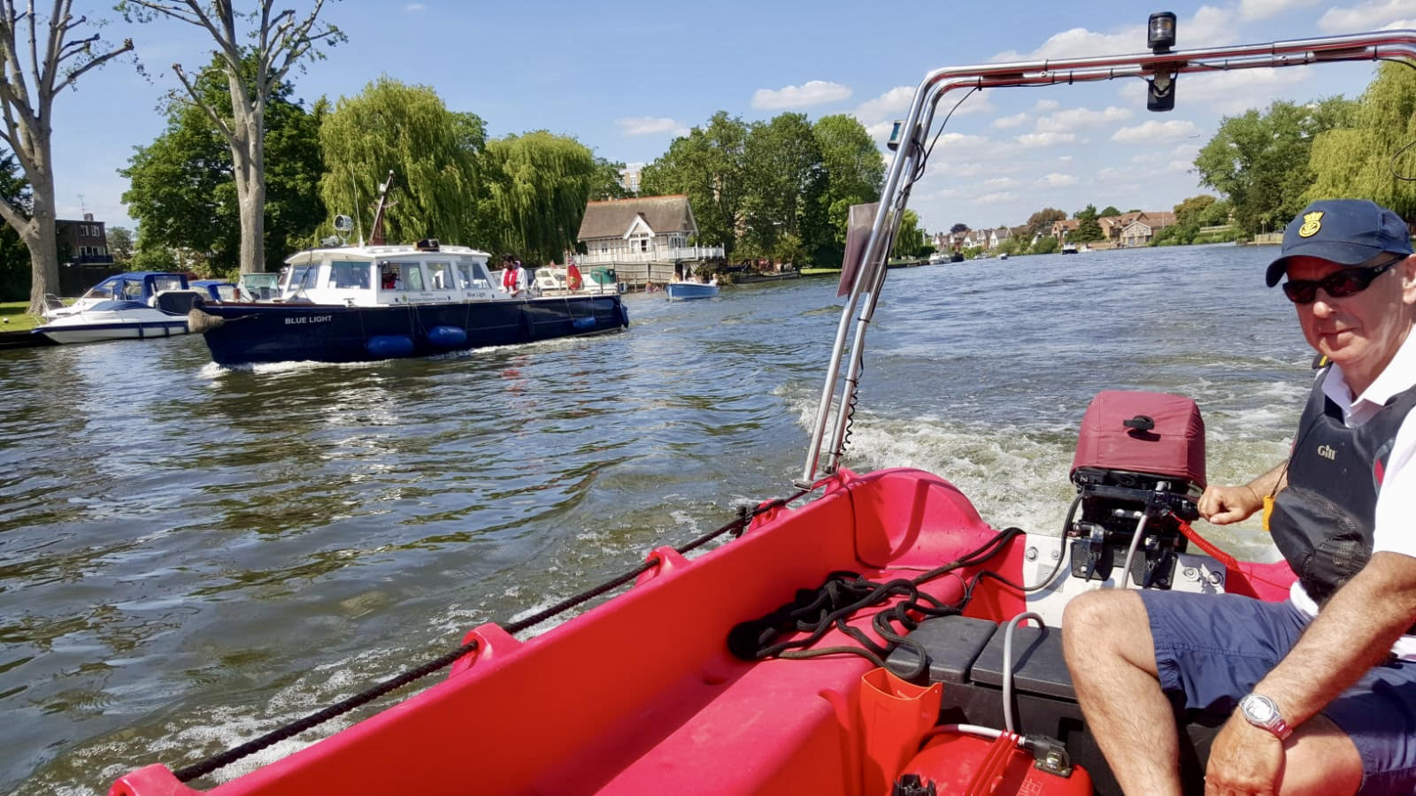 Steve Collins, Head of Unit at Kingston Maritime Volunteer Service