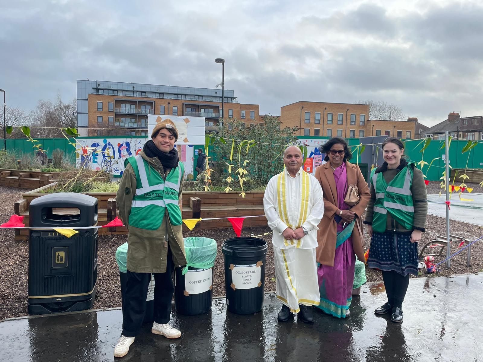 Volunteers at the Tamil Festival 2023