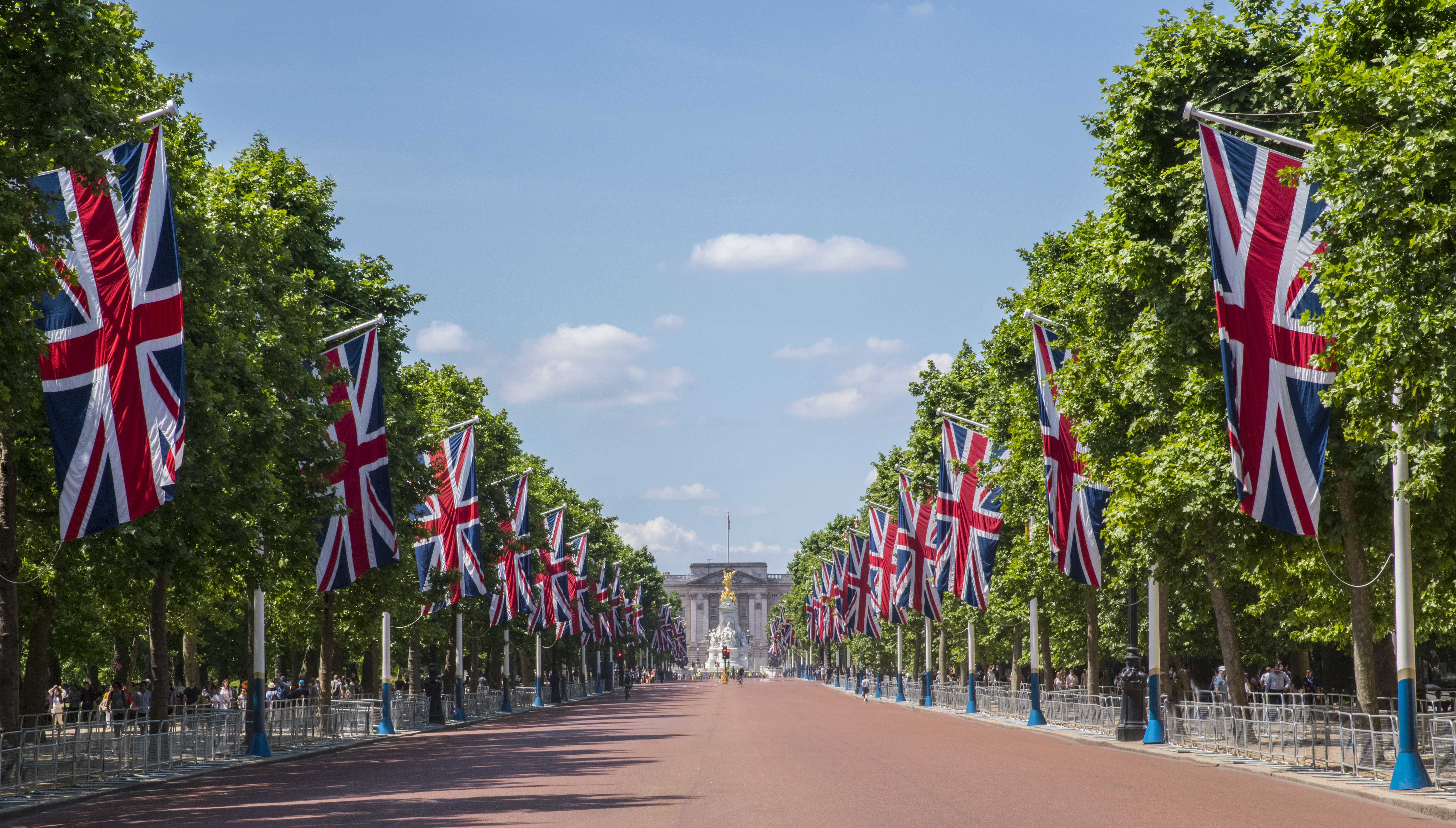 The Mall and Buckingham Palace