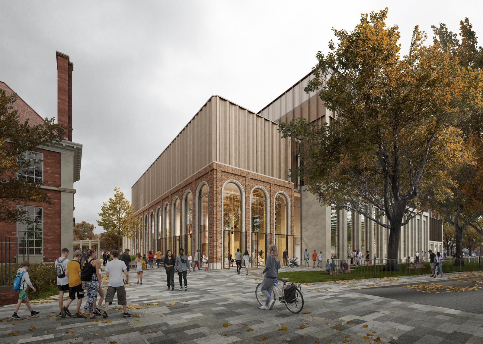Image of proposals for Kingston's new leisure centre