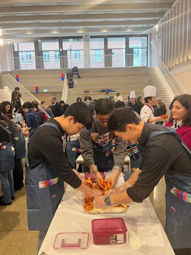 Kimchi Day celebrations at Kingston University's Town House