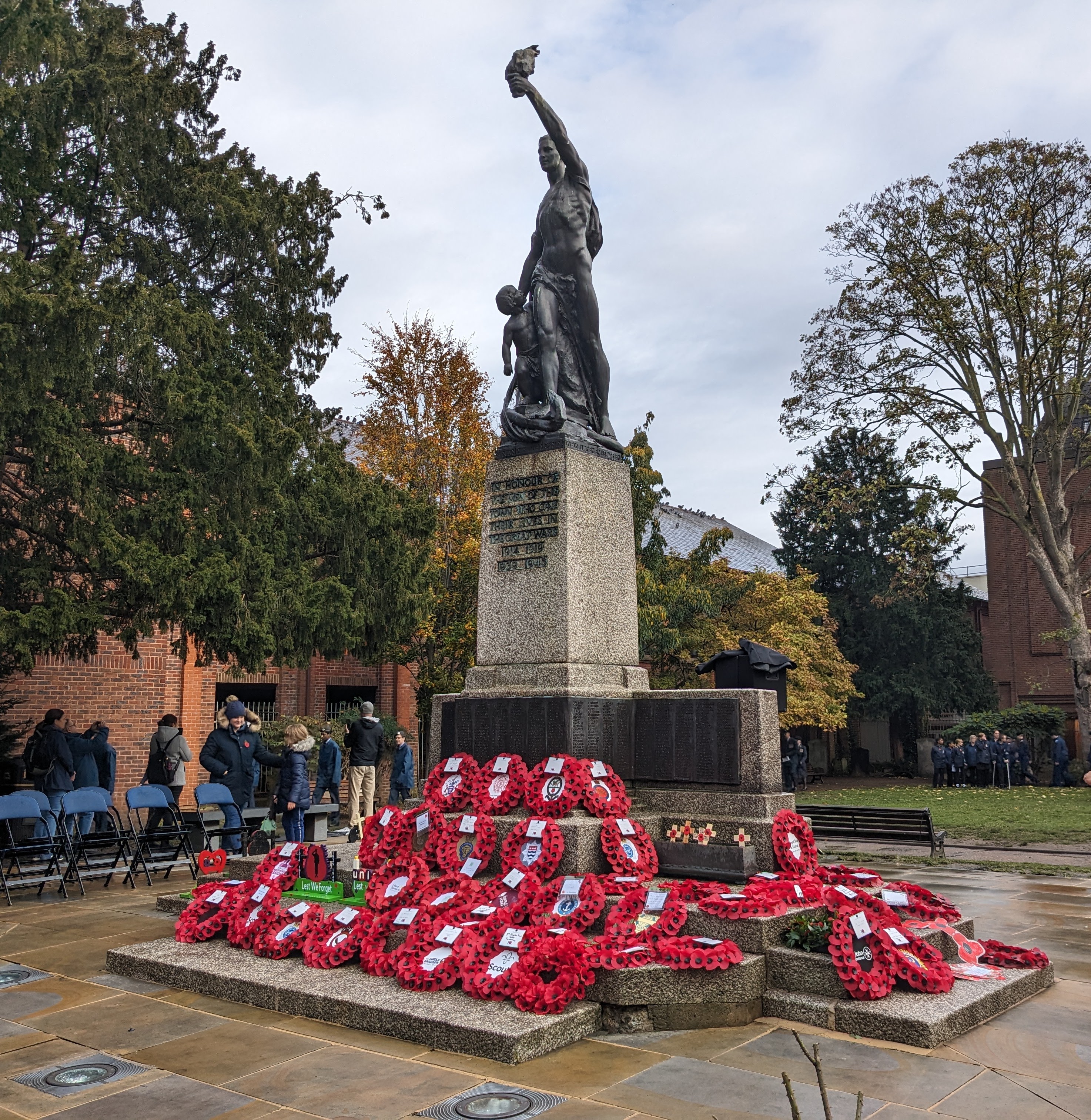 Remembrance Day War Memorial in Kingston