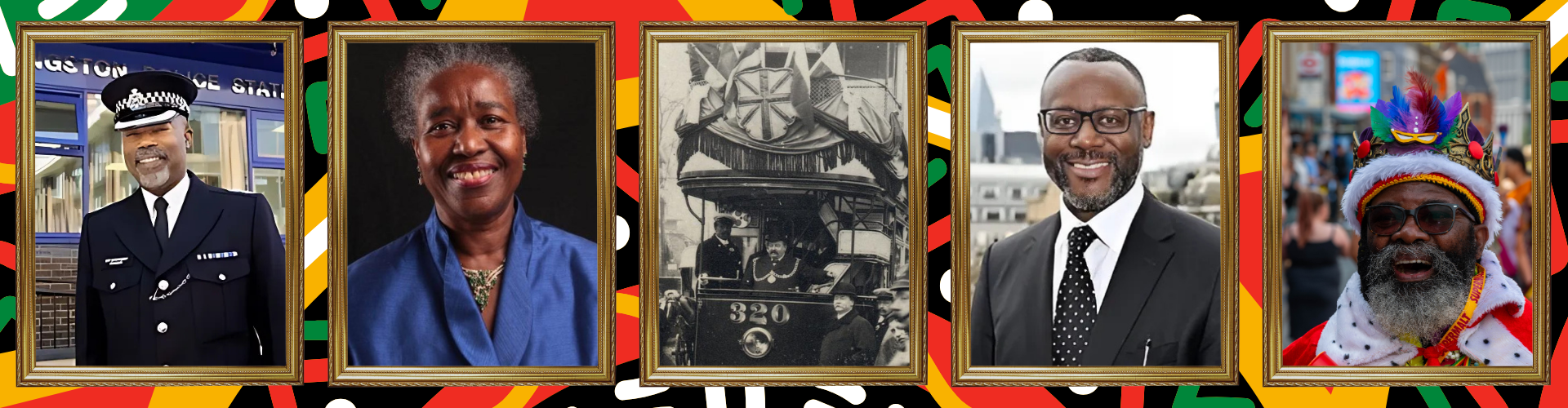 A photo of some of Kingston's black pioneers