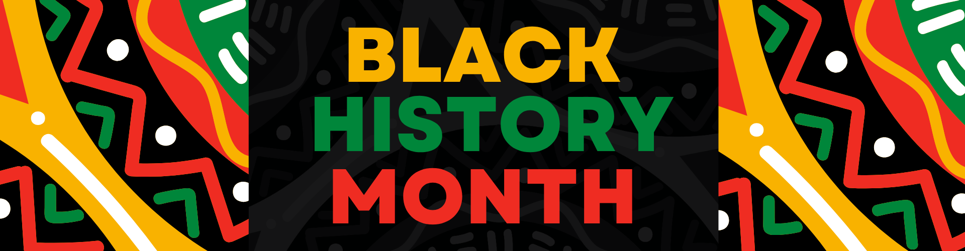 Banner saying Black History in Kingston