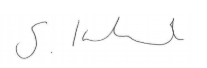 Sarah Ireland signature