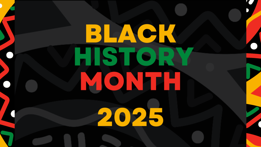 Black History Month banner