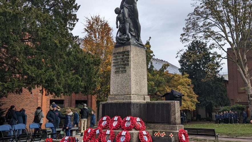 Kingston pays its respects at Remembrance services across the borough 