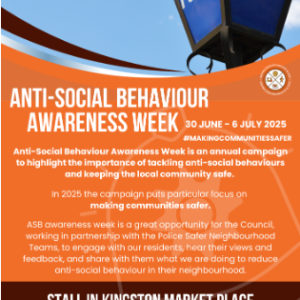 Anti social awareness poster