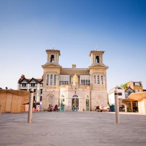 A photo of the Market House in Kingston Town Centre's Ancient Market Place.